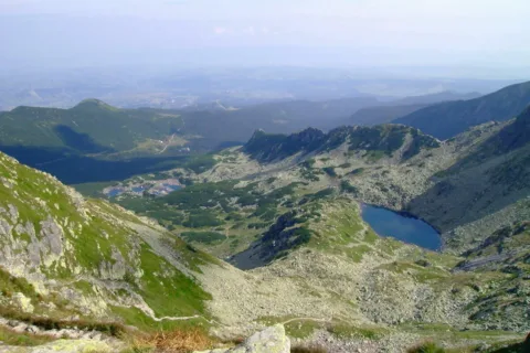 Dolina Gąsienicowa ze Świnickiej Przełęczy