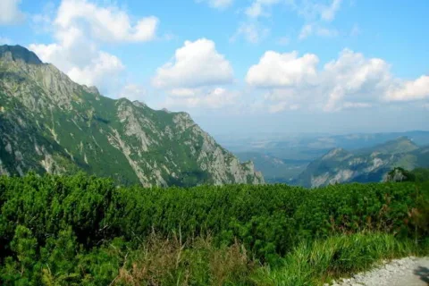 w drodze do Morskiego Oka