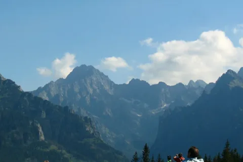 Tatry z Rusinowej Polany