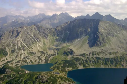 Widok Z Koziego W. w kierunku wschodnim