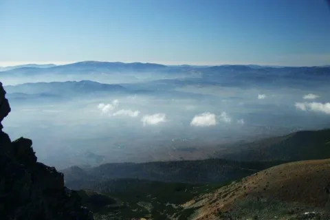 Nizke Tatry ponad Slavkovsku dolinu poza Slavkovsku kopu