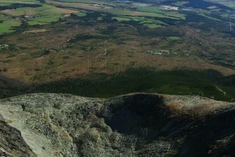 Gerlachovsky kotol od Certovej veze Svit Kozi kamen Nizke Tatry