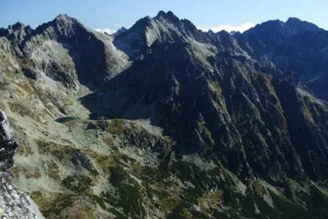 Male Rysy Rysy Tazky Vysoka Popradsky hreben Mengusovska dolina Gerlach