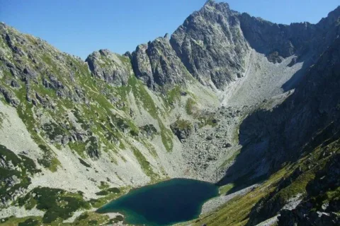 Chalub brana Kopa nad Chalub br Temnosmrec veza Cubrina Cubrinka Piargovy chrbat Vysne Temnosmrec pleso