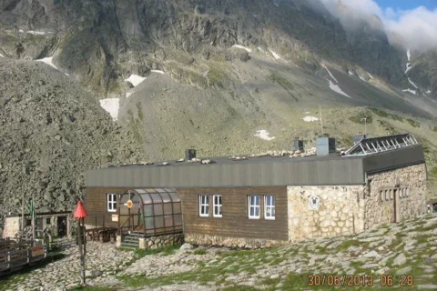 niedzielny poranek przy Zbójnickiej Chacie