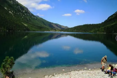 Morskie Oko z drugiej strony