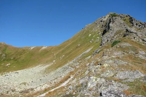 Gładka Przełęcz i Gładki Wierch