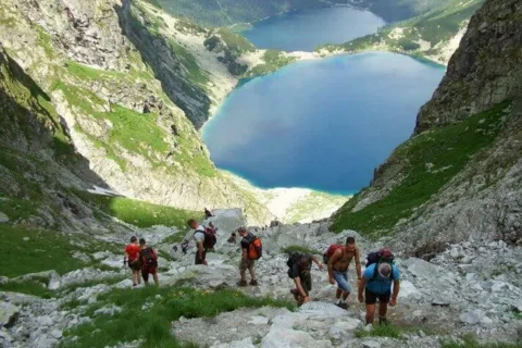 Na Rysy od Czarnego Stawu pod Rysami