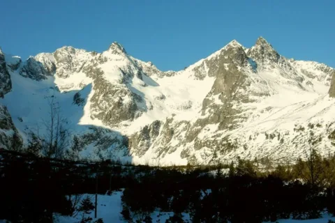Svistovy hrb Kezmarska kopa Maly Kezmarsky stit Usata veza Pysne stity Baranie rohy Dolina Zeleneho plesa