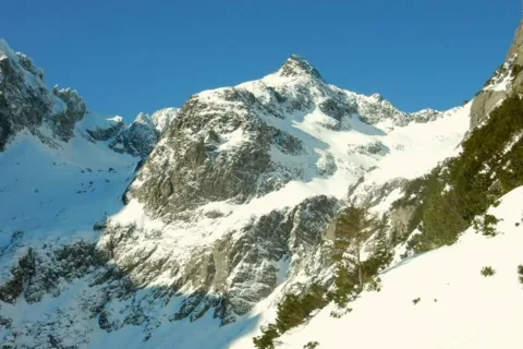 Velka Zmrzla dolina Karbunkulovy hreben Cierny stit Mala Zmrzla dolina