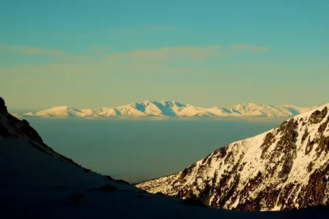Dumbierske Nizke Tatry z Vysokych Tatier