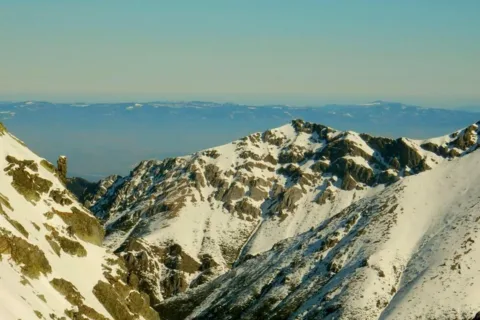 Zamky do Litvoroveho zlabu ponad chrbat Stitu nad Zelenym