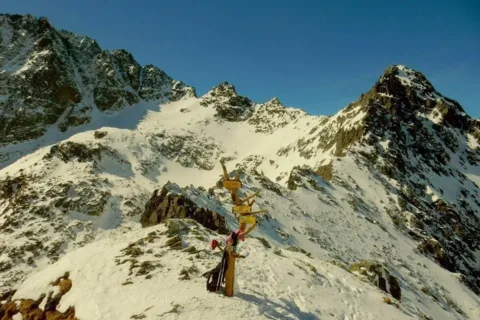 Polsky hreben 2200 m Velicky stit Velicke sedlo Litvorovy stit Litvorove veze Velicka kotlina