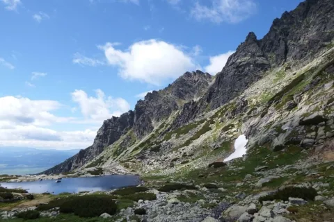 grań Solisk nad Stawem nad Skokiem