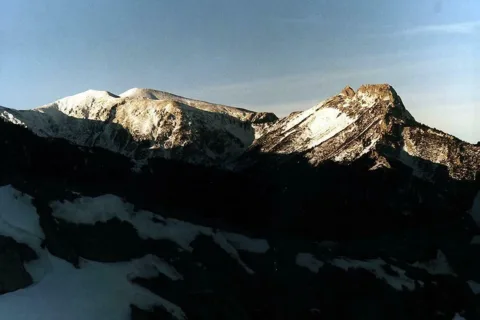 Giewont i Czerwone Wierchy od wschodu