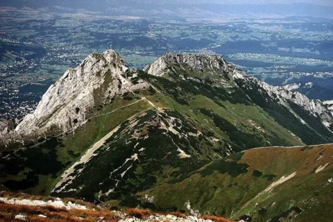 Giewont z Czerwonych Wierchów
