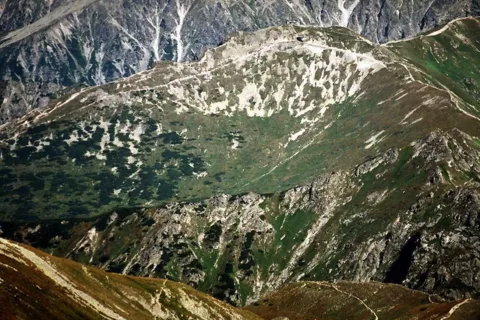 Kasprowy Wierch z Czerwonych Wierchów