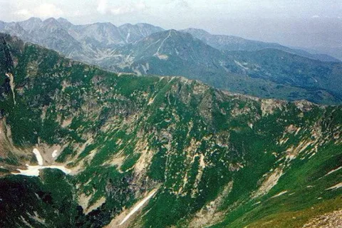 Widok ze Starorobociańskiego Wierchu
