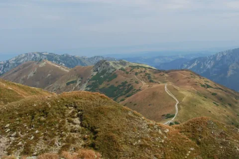 widok z Gaborowej na Ornak