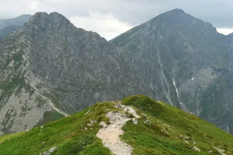 Widok z Wołowca na Rohacze