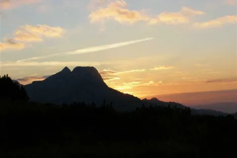 giewont zachód słońca