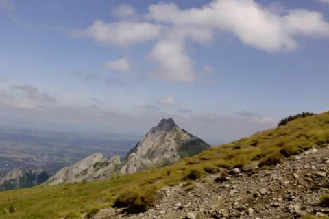 Giewont od strony Czerwonych Wierchów