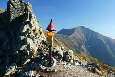 Smutne sedlo Strbavy a Velky Baranec