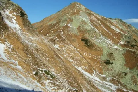 Ziarske hrby Ziarske sedlo Placlivo do Zahrad