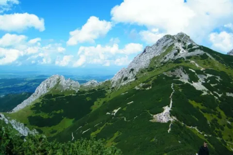 Widok na Giewont