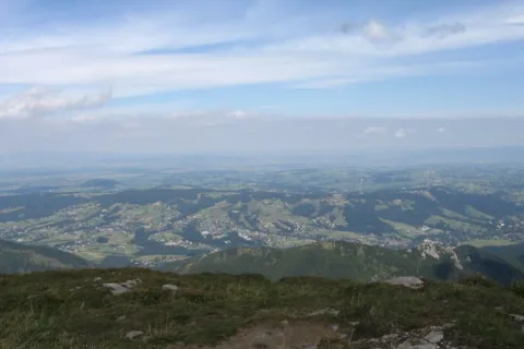 Podhale z Czerwonego Grzbietu