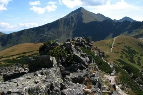 Bystra i Błyszcz- widok z Ornaku