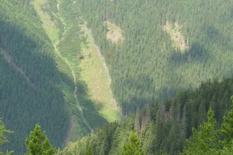 Dolina Jamnicka ze szlaku na Otargańce