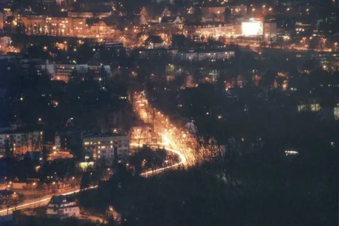 Zakopane nocą