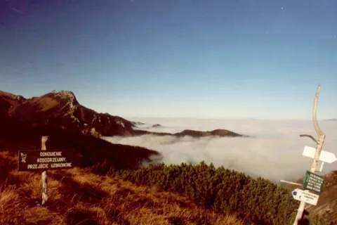 Chmury nad Zakopanem