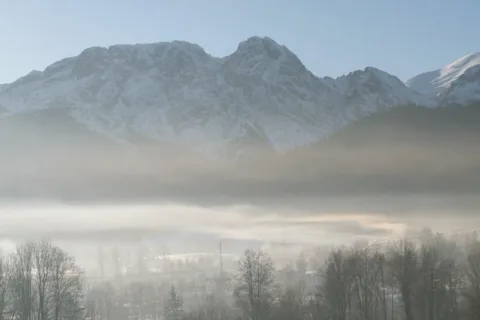 Giewont w zimowej oprawie