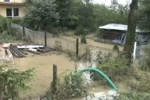 Gwałtowna burza przeszła nad Nowym Targiem! [video!]