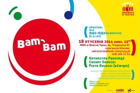 „BAM-BAM” – spektakl dla najnajów teatru „Chrząszcz w trzcinie”