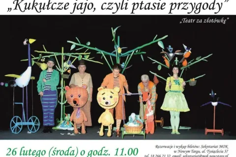Akcja „Teatr za złotówkę” powraca w nowotarskim MOKu
