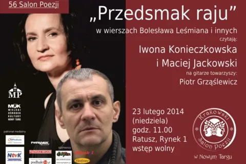 56 salon poezji "Przedsmak raju w wierszach Bolesława Leśmiana i innych"