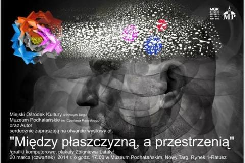Otwarcie wystawy pt. "Między płaszczyzną, a przestrzenią" (grafiki komputerowe, plakaty Zb