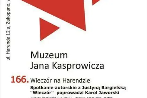 Spotkanie autorskie z Justyną Bargielską na Harendzie