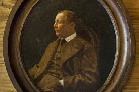 Marcin Hrabia Kęszycki w willi Oksza