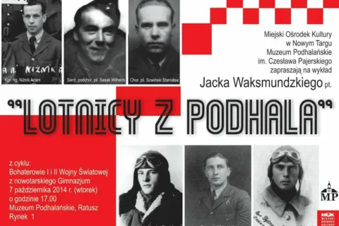 Wykład Jacka Waksmundzkiego "Lotnicy z Podhala"