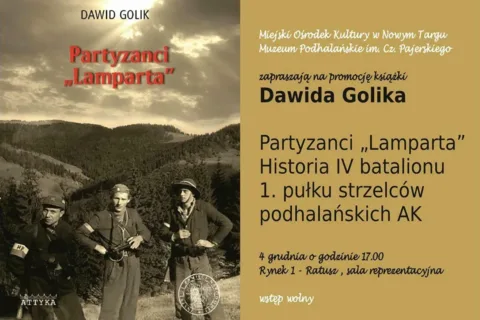 Promocja książki Dawida Golika pt. Partyzanci "Lamparta"