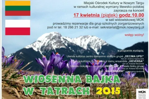 Koncert "Wiosenna bajka w Tatrach"