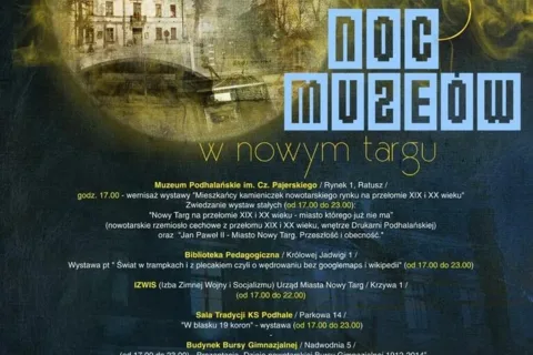 V Noc Muzeów w Muzeum Podhalańskim