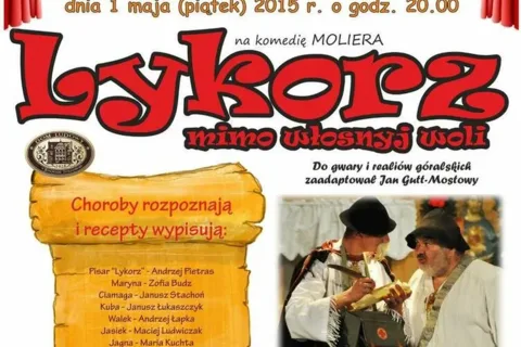 Sztuka teatralna pt. "Lykorz mimo włosnyj woli"