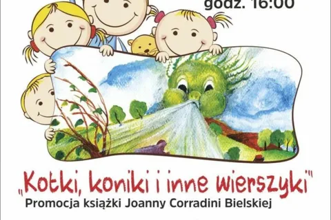 „Kotki, koniki i inne wierszyki” w ramach Czwartku Literackiego dla Dzieci