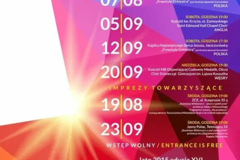 KONCERTY W ZAKOPANEM – lato 2015 edycja XVI