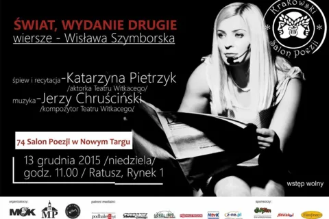 "Świat, wydanie drugie" - wiersze Wisława Szymborska